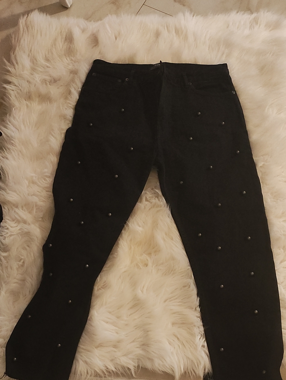 Zara Black Women's Denim Pants